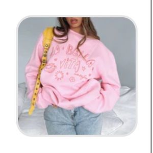 White fox boutique sweater